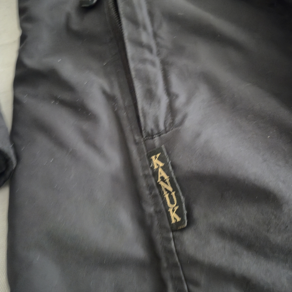 KANUK Parka,Black Hooded Winter Coat, Mid Lengthwith Bonus Kanuk Scarf,  S Large - Picture 7 of 12